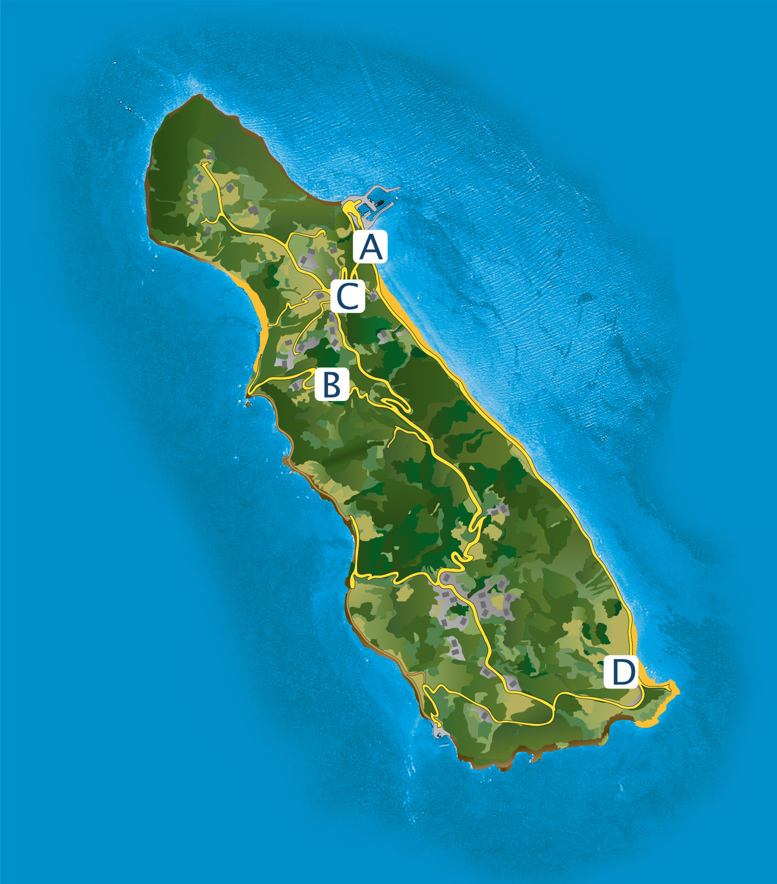 Places to stay on the Greek Island of Mathraki.