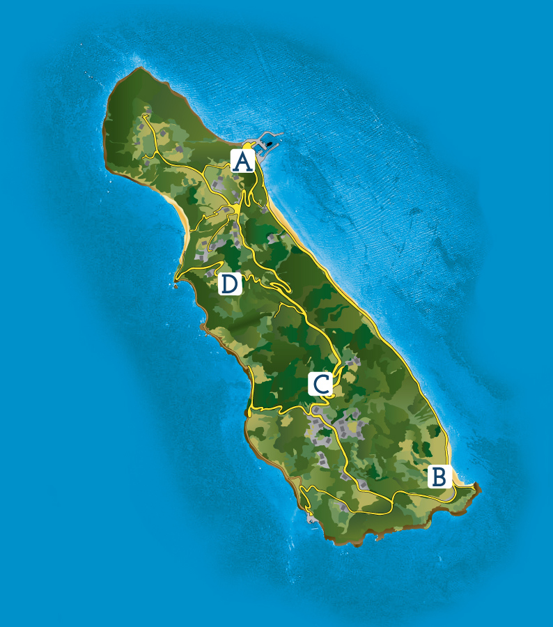 Mathraki Island Taverna Locations